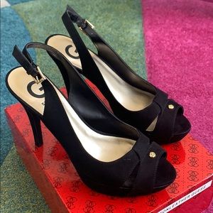 G By Guess Black Heels 👠